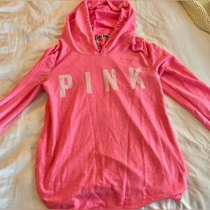Pink Campus Tee Hoodie